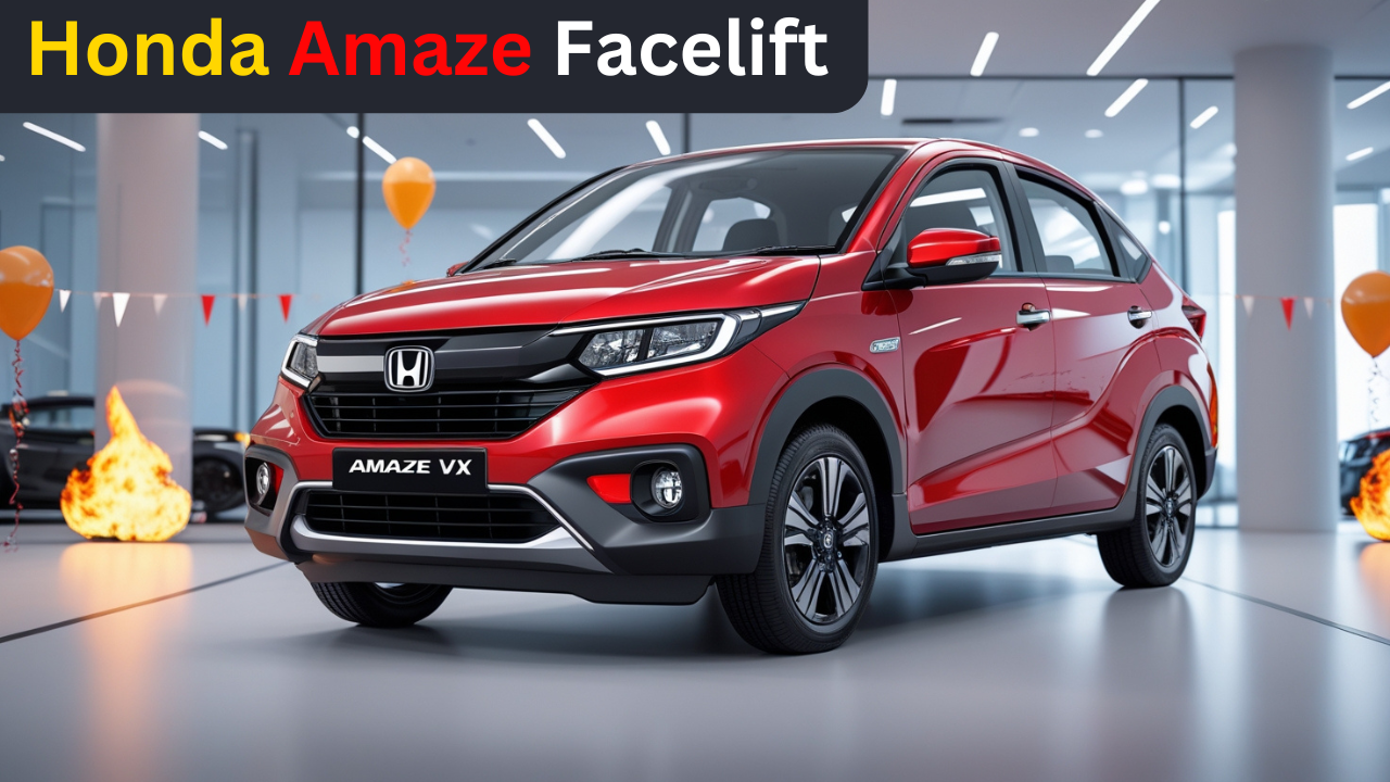 Honda Amaze Facelift